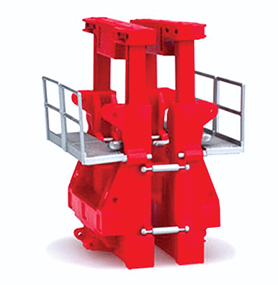 Pipe Load Adapter -- For Goldhofer Trailer