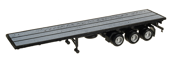 Semi Trailer (No Tractor) -- 40' 3-Axle Flatbed