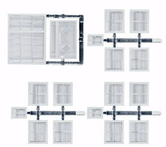 Windows for House -- Set Fits #326-158800