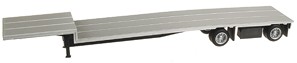 48' Spread-Axle Drop Deck Trailer w/Toolbox