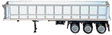 36' Tri-Axle Dump Trailer - Assembled -- White-1