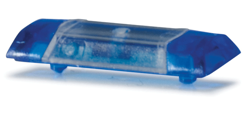 Hella Rooftop Warning Lights -- Blue pkg(10)