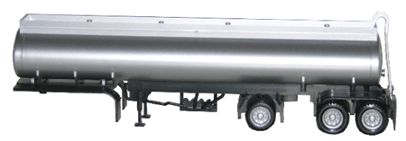 Trailer Only -- 2-Axle Elliptical Tanker w/Lift Axle