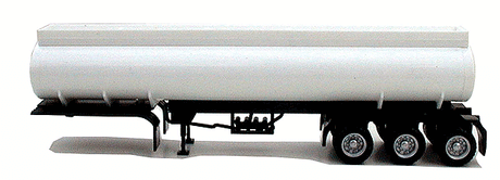 Trailer Only (No Tractor) -- Tri-Axle Elliptical Tank Trailer - Undecorated