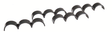 Black Triple Fenders pkg(4)
