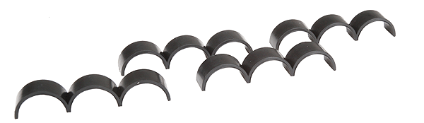 Black Triple Fenders pkg(4)