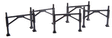 Trailer Stands pkg(5) -- With Sand Shoes