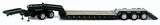 Heavy-Duty Lowboy Trailer - Assembled -- Black-1