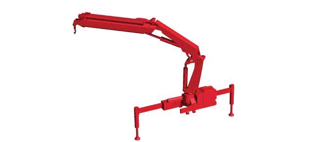 Hiab X-Hipro Loading Crane with Hook