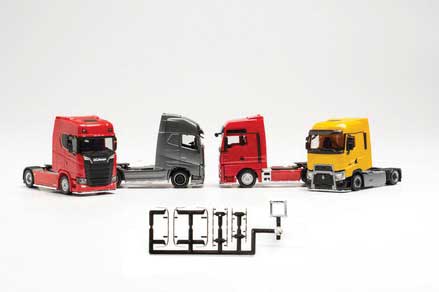 Lowbars and Sidebars for Semi Tractor Chassis -- 3 Pieces Each