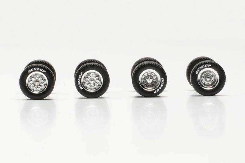Truck Tires Set -- Dunlop 2 Front, 5 Rear