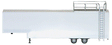 Race Car/Horse Trailer w/Viewing Platform - Assembled