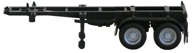 20' Container Chassis - Assembled -- Black