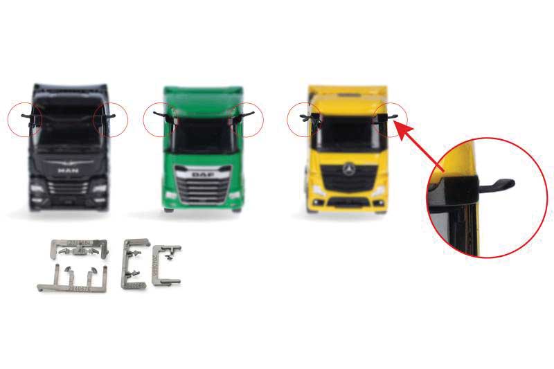 Mirror Camera -- Actros, MAN Tgx, DAF XG/XG+ pkg(5)