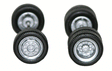 Low Profile Tractor Wheelsets -- 2 Front, 4 Rear-1