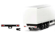 Trailer Bumper w/Coupling -- 2 Each White, Black