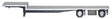 48' Spread-Axle Drop-Deck Trailer - Assembled -- Silver w/Chrome Wheels