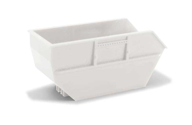 Skip Tray For Ak16, 15 CBM Skiploader -- White pkg(2)
