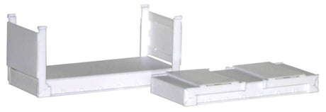 20' Stackable Flat Container 2-Pack -- Undecorated