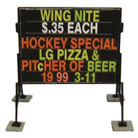Mobile Advertising Sign -- Includes 6 Inscriptions