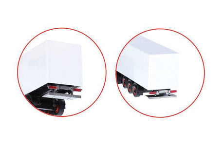 Hydraulic Trailer Lift Ramp -- pkg(4)