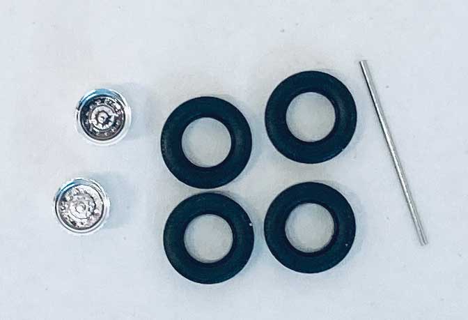 Planetary Chrome Rear Wheelset Set -- Chrome Hub