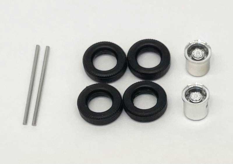 Low-Profile Wheelset Set -- Chrome Hub