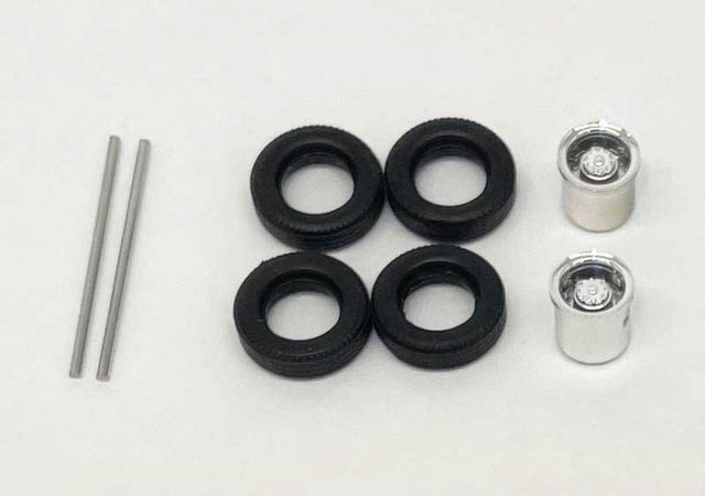 Low-Profile Wheelset Set -- Chrome Hub