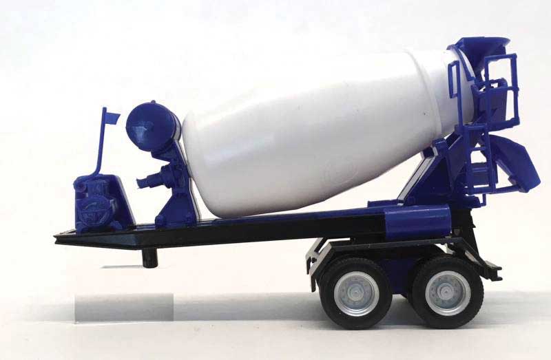 Two-Axle Cement Trailer - Assembled -- Various Standard Colors