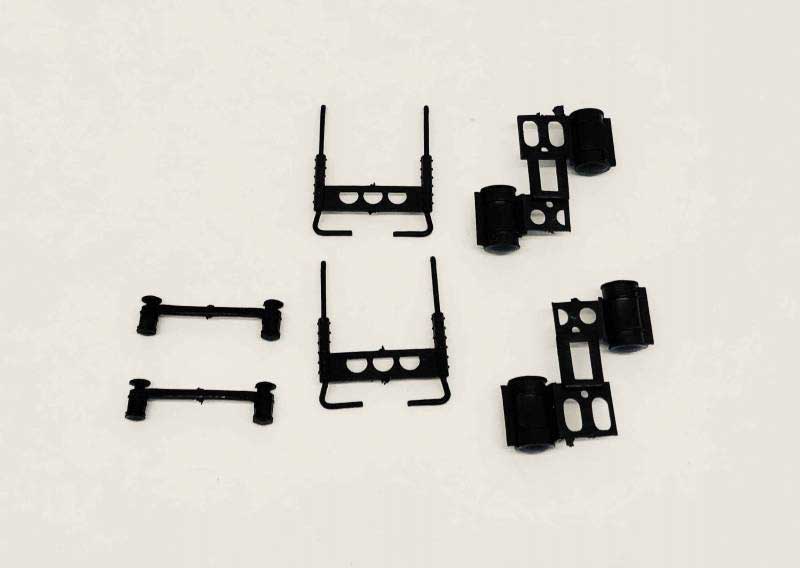Semi Tractor Stacks, Breather, Fuel Tanks -- Unpainted