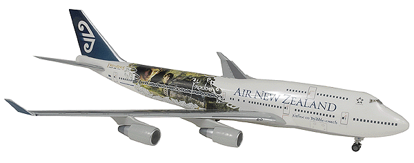 Herpa Wings - Boeing -- 747-400 Air New Zealand - Lord of the Rings Frodo
