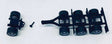 Lowboy Tri-Axle Booster w/Integrated Rear Axle with Fenders -- 2 Sets