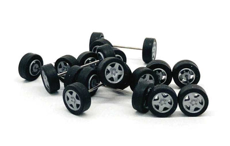 Automobile Wheelsets -- 9/32" 7.25mm Diameter 5 Sets
