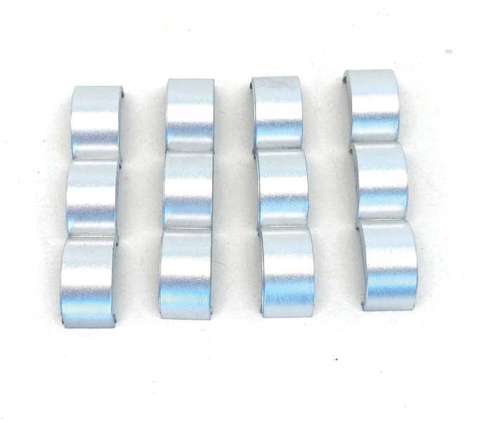 3-Axle Fenders for Trailers/Trucks -- Silver pkg(4)