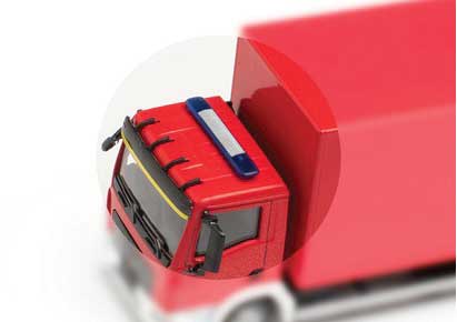 Non-Operating Truck Warning Light Bars -- Blue pkg(12)