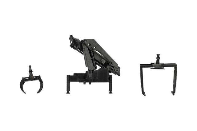 Loading Crane with 3 Attachments