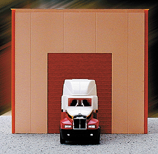 Single-Bay Modern Warehouse -- Sand - Kit