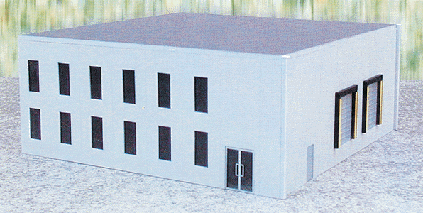 Office Building (Plastic Kit) -- Gray