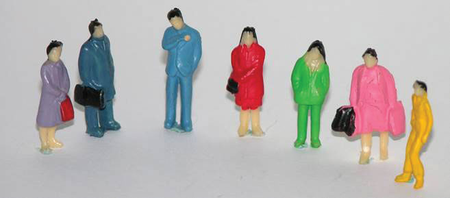 Assorted Standing Figures -- pkg(50)