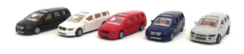 Minivan - Assembled -- Various Colors