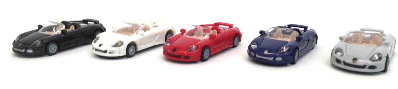 Convertible Roadster - Assembled -- Various Colors