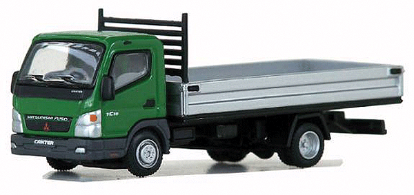 European Trucks - Mitsubishi FE (Sterling 360) -- Flatbed w/Green Cab