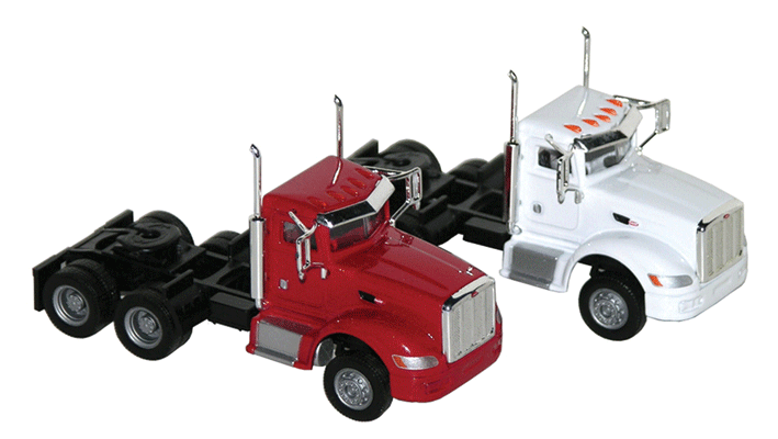 Peterbilt 386 Tractor Only - Assembled -- Various Colors-1