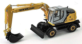 New Holland We170 Wheeled Excavator -- Yellow, Black-1