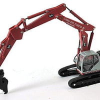 New Holland E245 Demolition Crane - Assembled -- Red, Gray