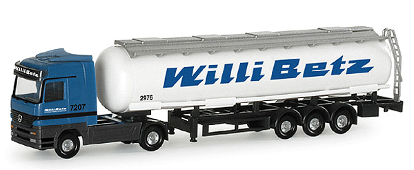 European Trucks - Mercedes Benz Actros Tank Semi Truck -- Betz