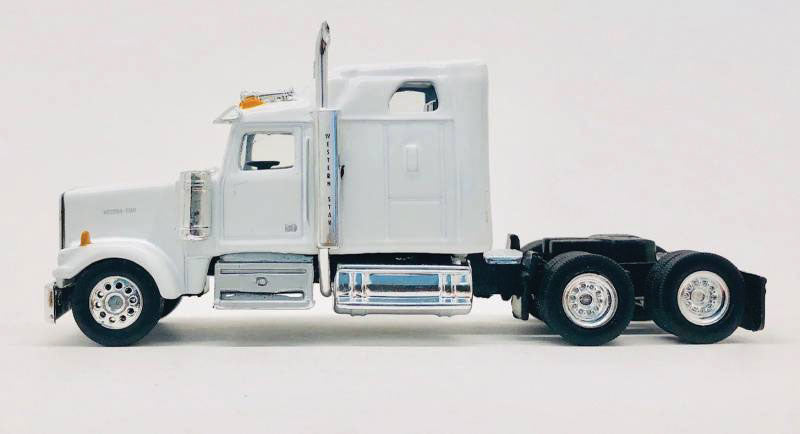 Western Star 4900 Tractor Only 2-Pack - Assembled -- White