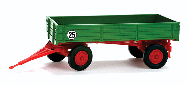 Agricultural Trailer - Assembled -- #25 (green, red)