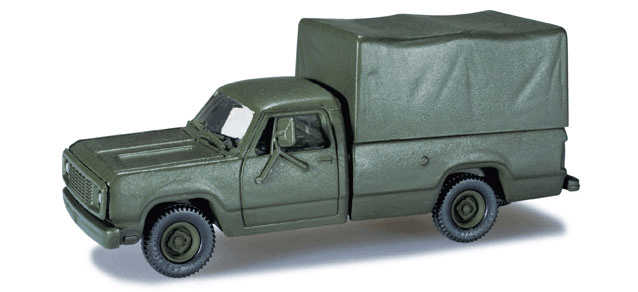 Dodge M880 4X4 Pickup Truck w/Canvas Top - Assembled -- United States Army (olive)