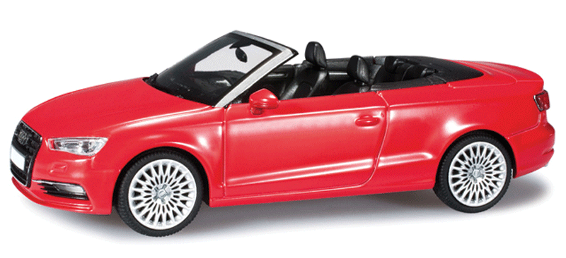 Audi A3 Convertible - Assembled -- Red